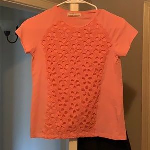 zara, light pink tee shirt, children 9/10